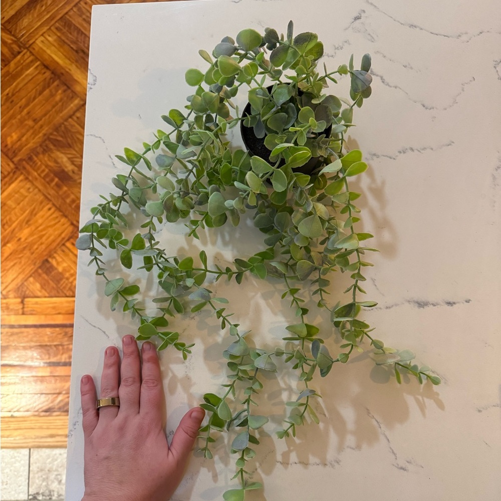 Green Artificial Hanging Plant